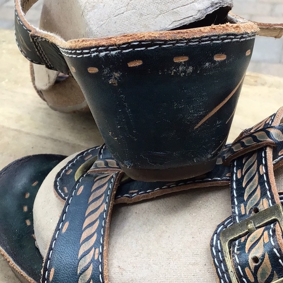 Spring Step leather sandals - Picture 3 of 8